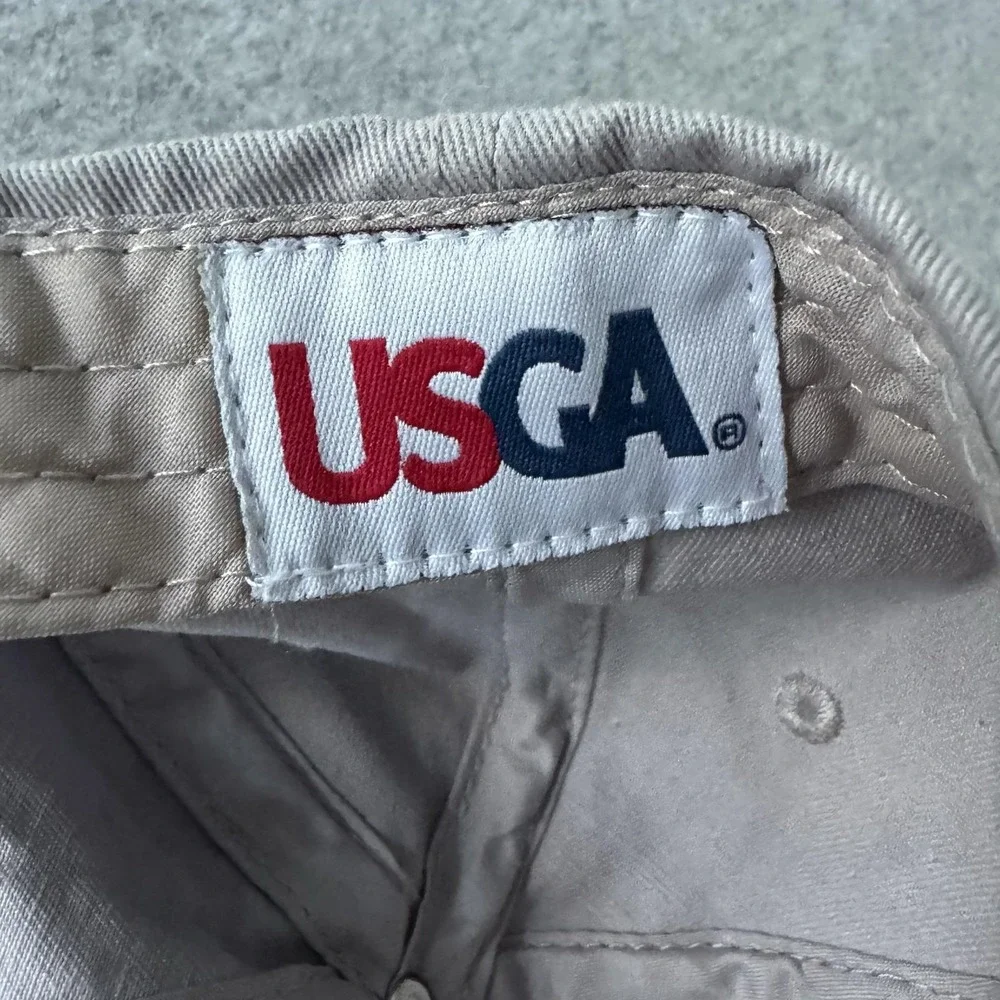 2016 U.S. Open Oakmont Hat Cap Strap Back Mens One Size Gray Golf USGA Member